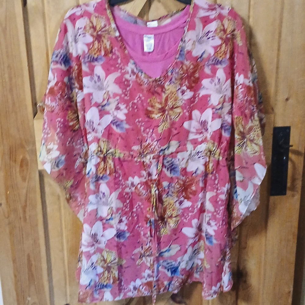 West Loop 2 for 1 Womens Tunic Top & Coverup